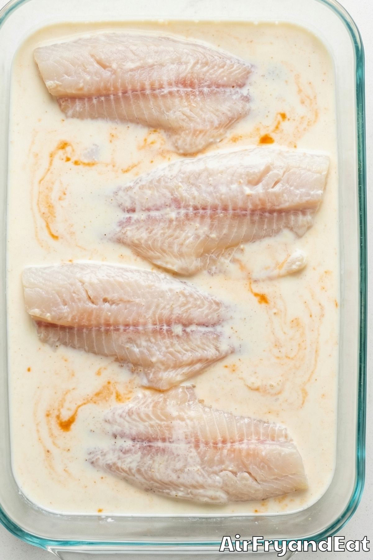 Air Fryer Southern Fried Catfish Step 1