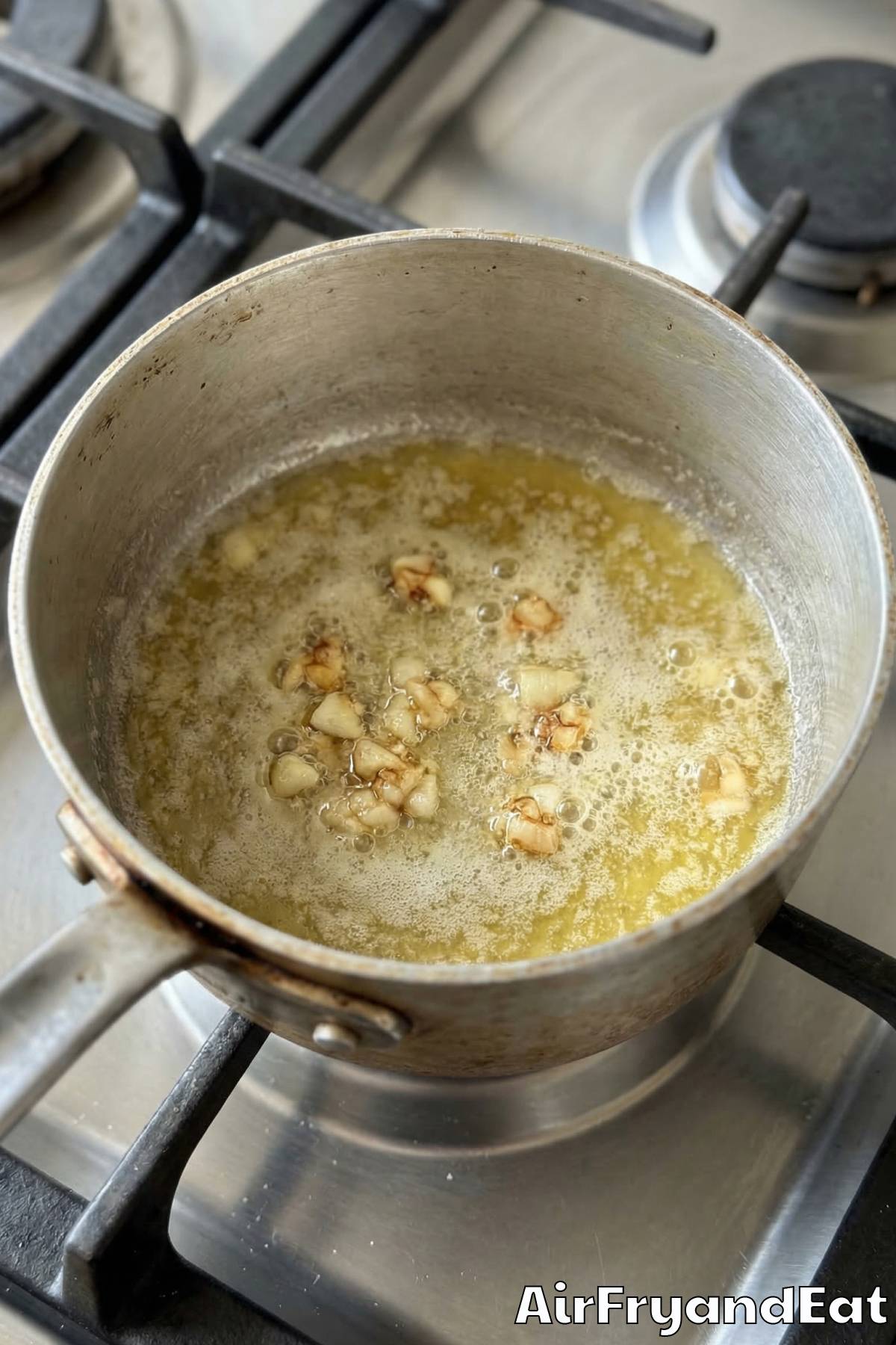Air Fryer Steak Bites with Garlic Butter Step 4