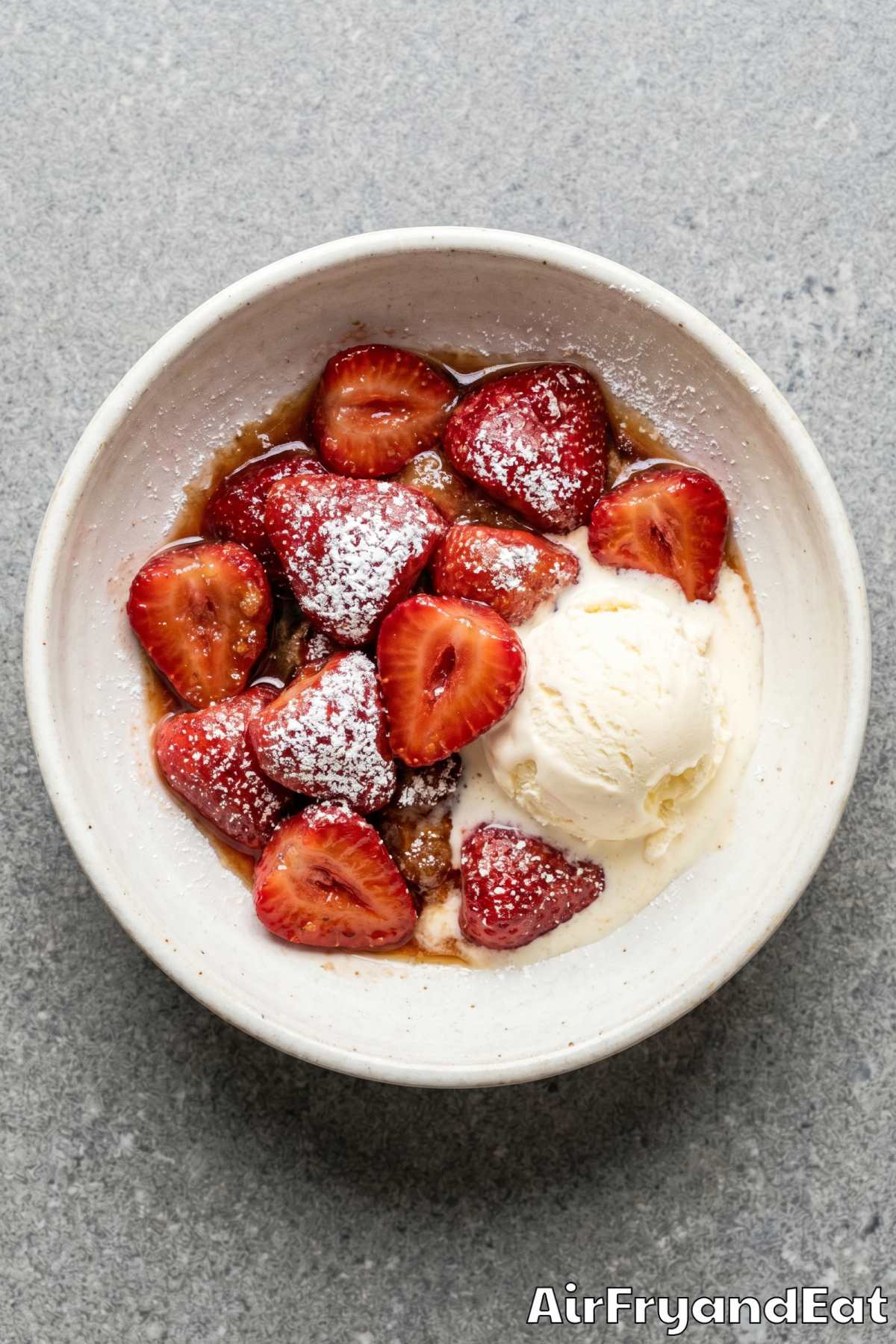 easy air fryer strawberries recipe
