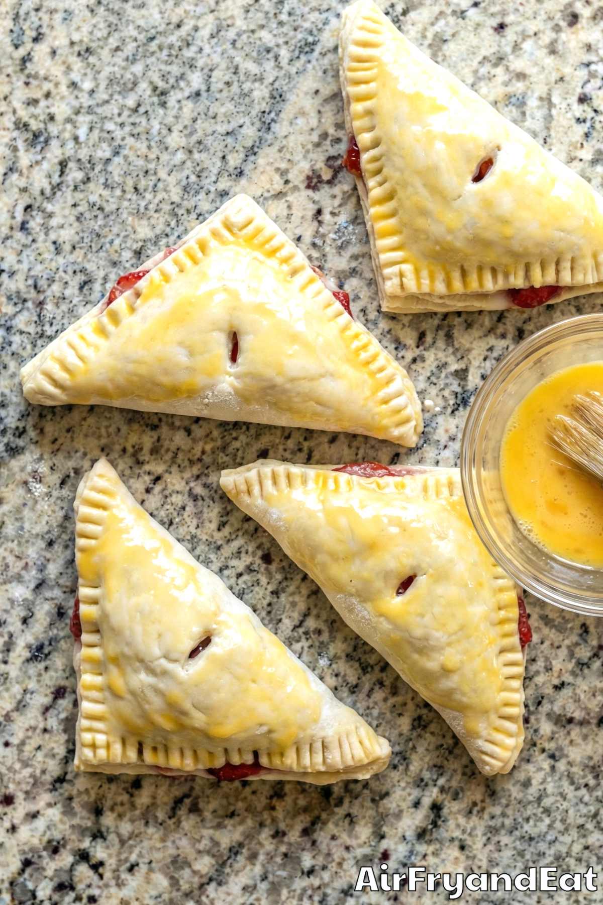 Air Fryer Strawberry Turnovers Step 3