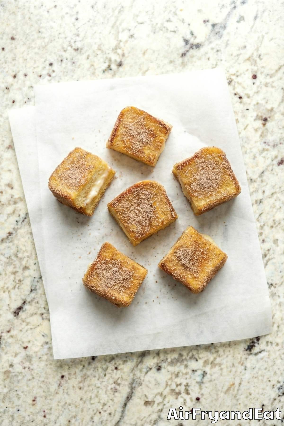 Irresistible stuffed French toast bites