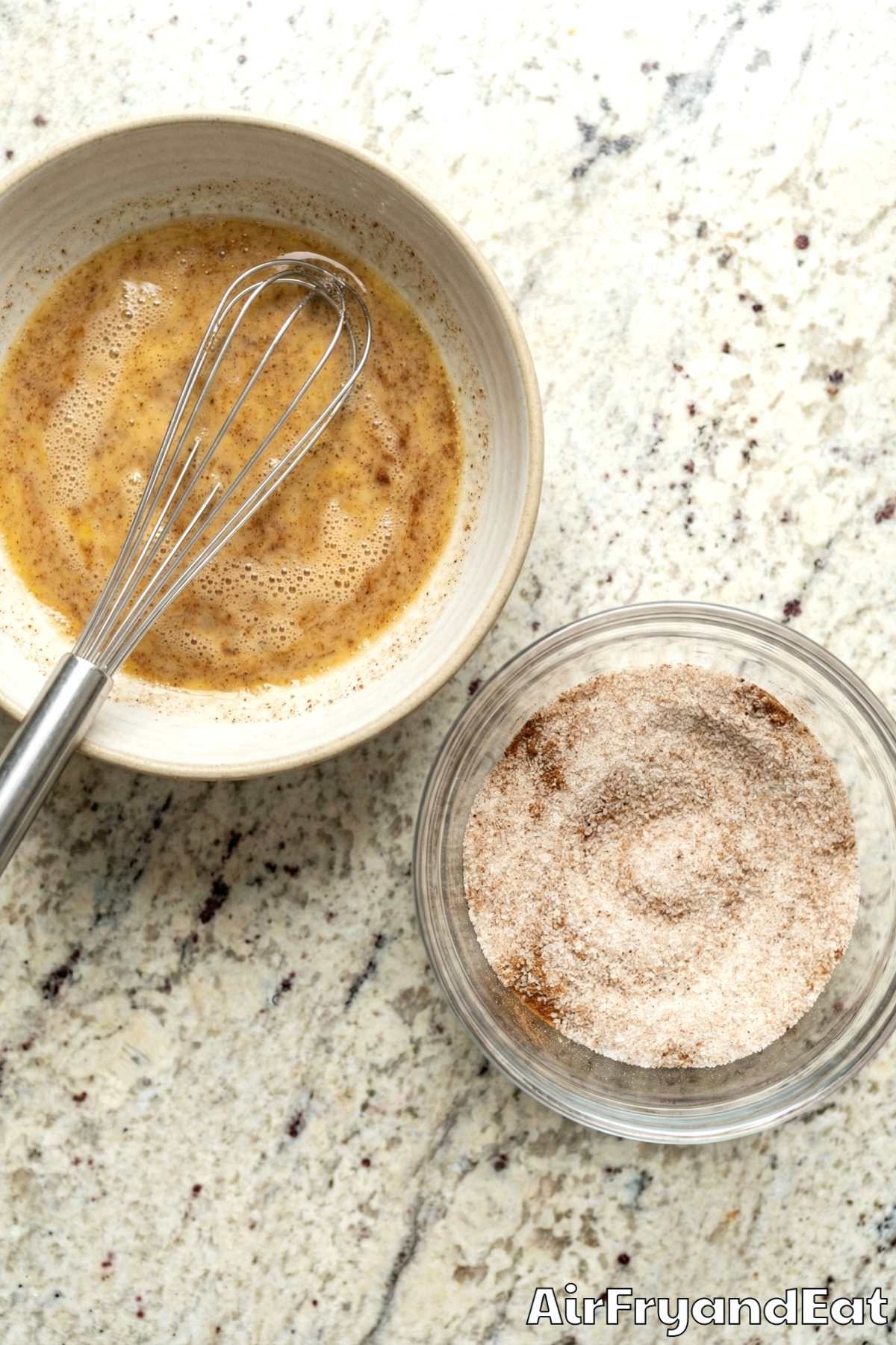 Air Fryer Stuffed French Toast Bites Step 2