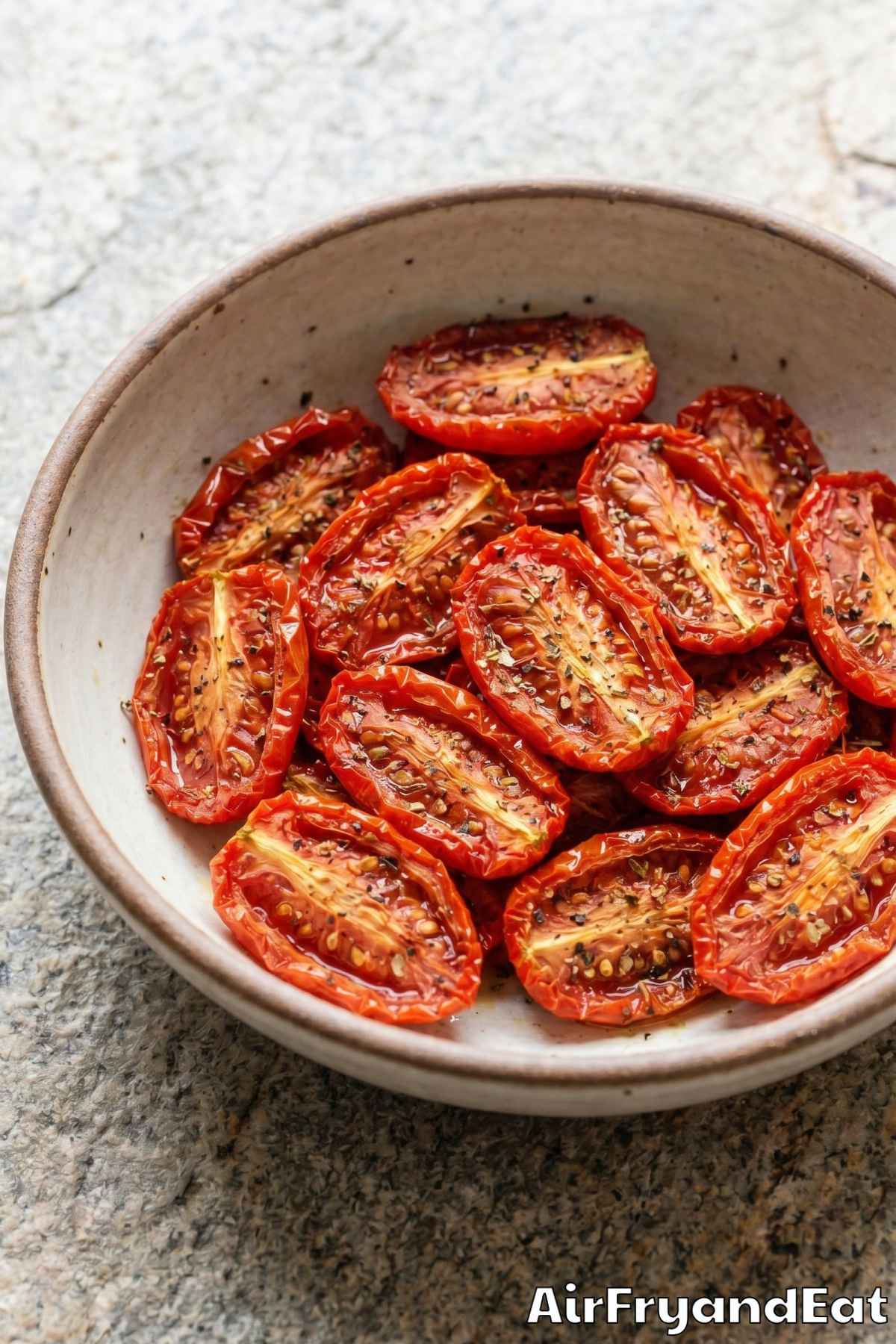 perfect air fryer sun dried tomatoes
