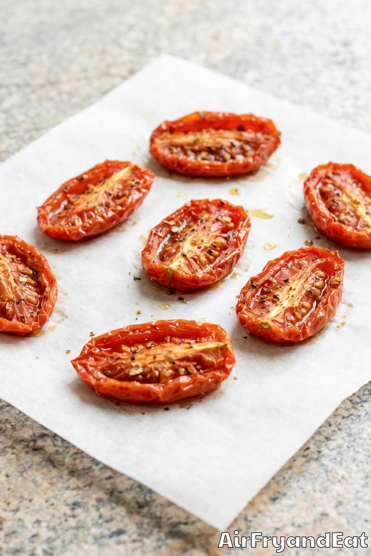 rich air fryer sun dried tomatoes