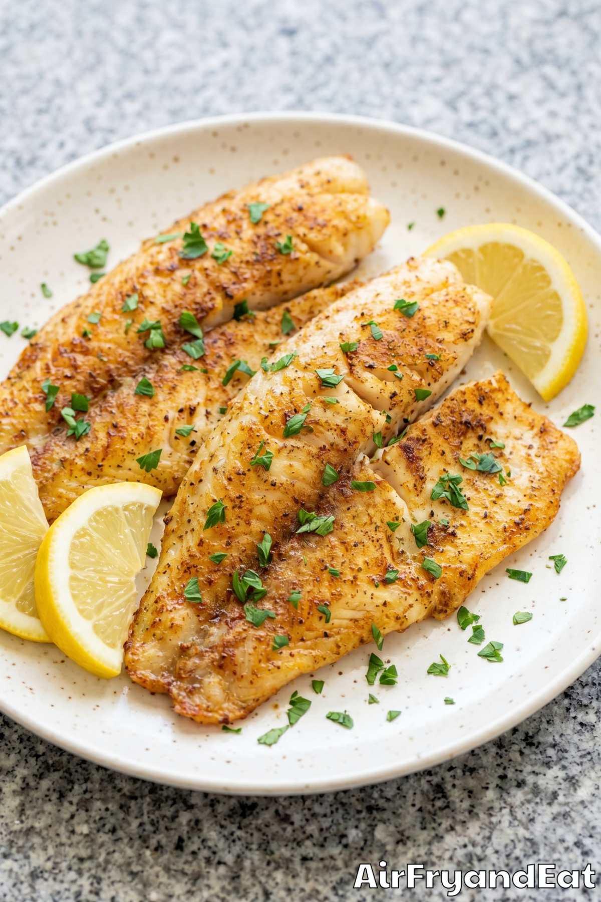 golden air fryer swai fish fillets