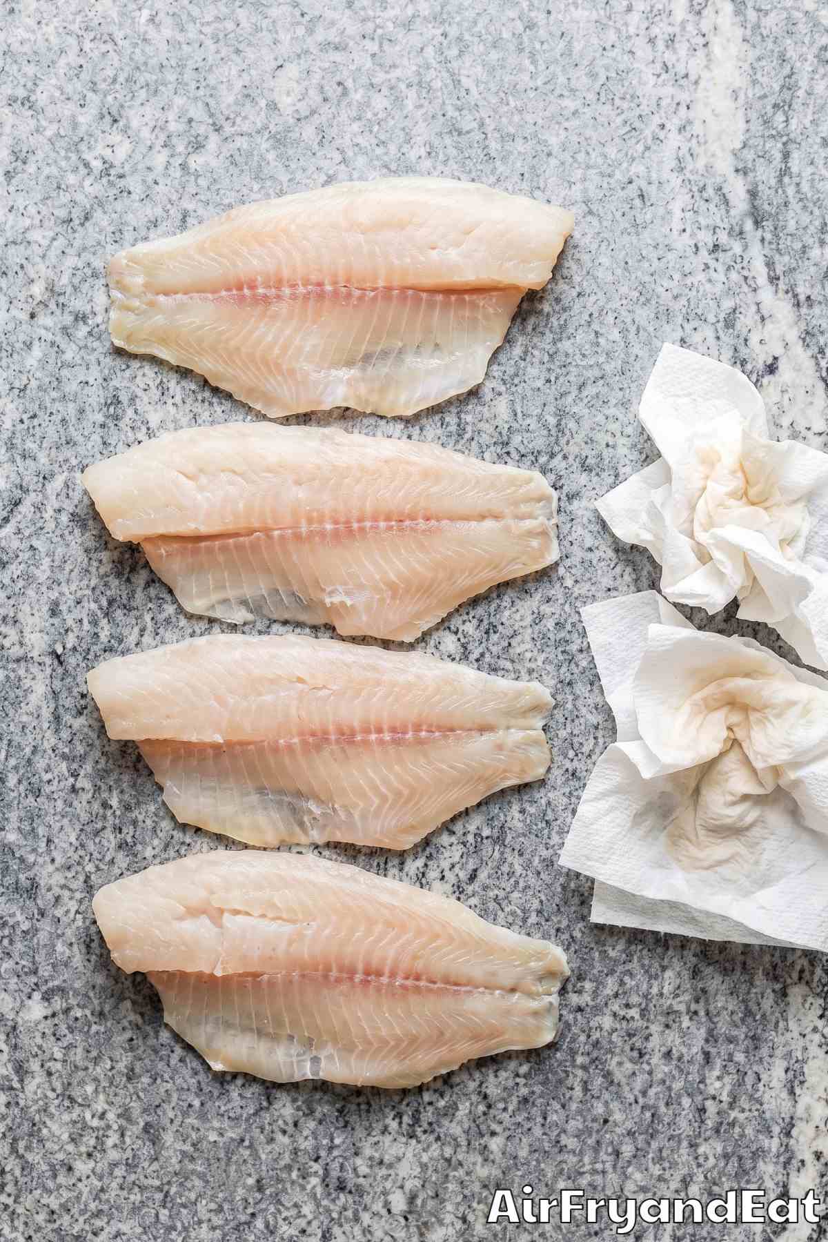 Air Fryer Swai Fish Step 1