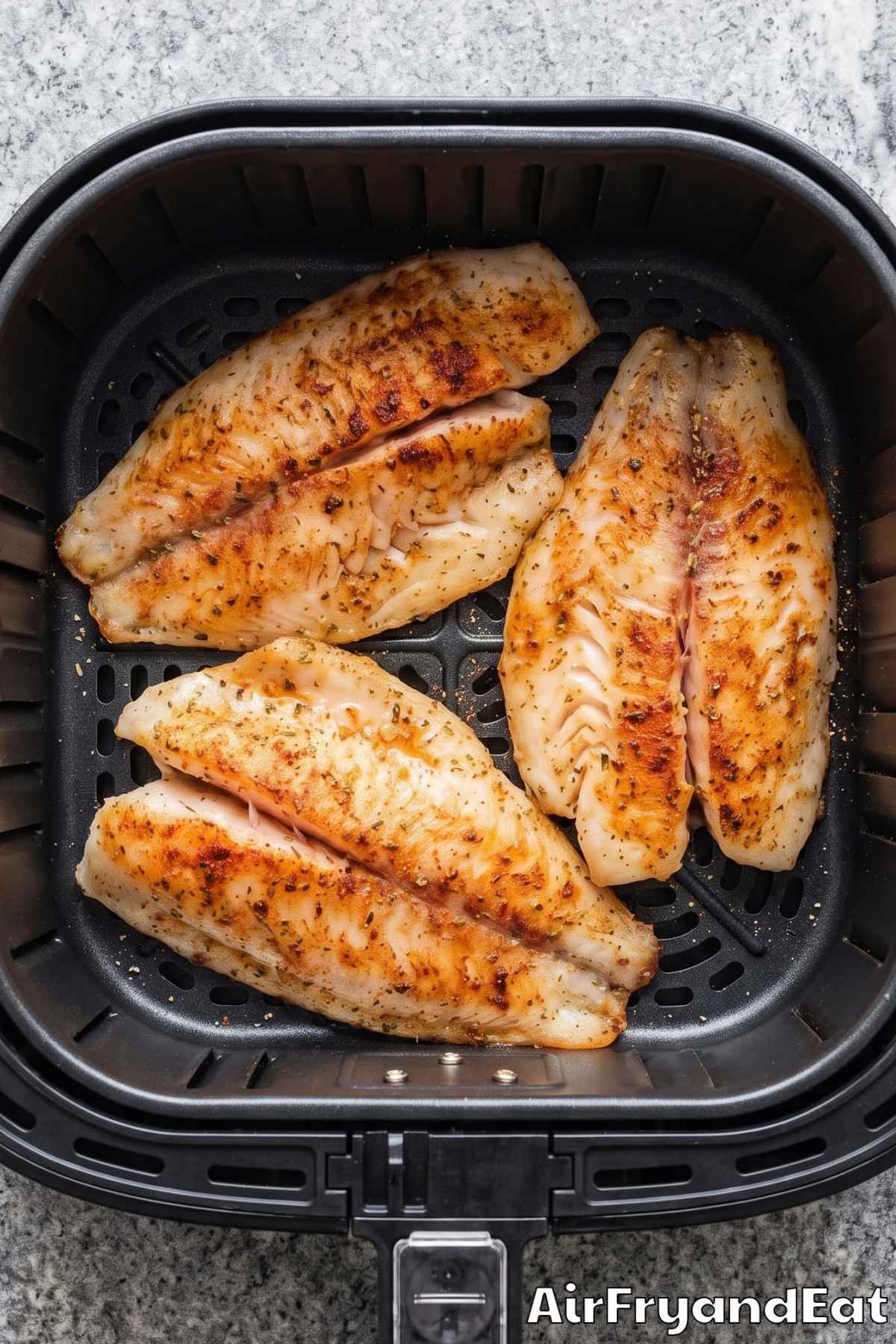 Air Fryer Swai Fish Step 4