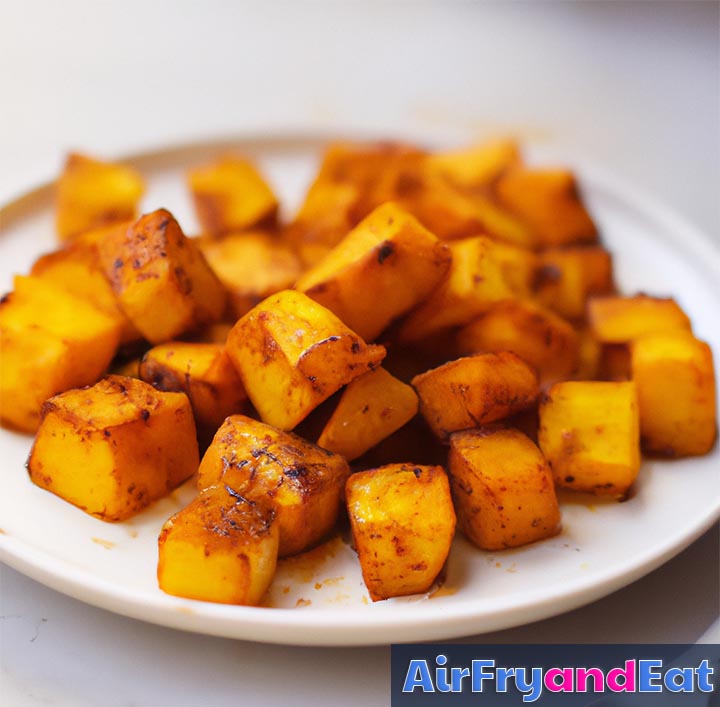 Air Fryer Sweet Potato Cubes So Tasty & Easy AirFryAndEat