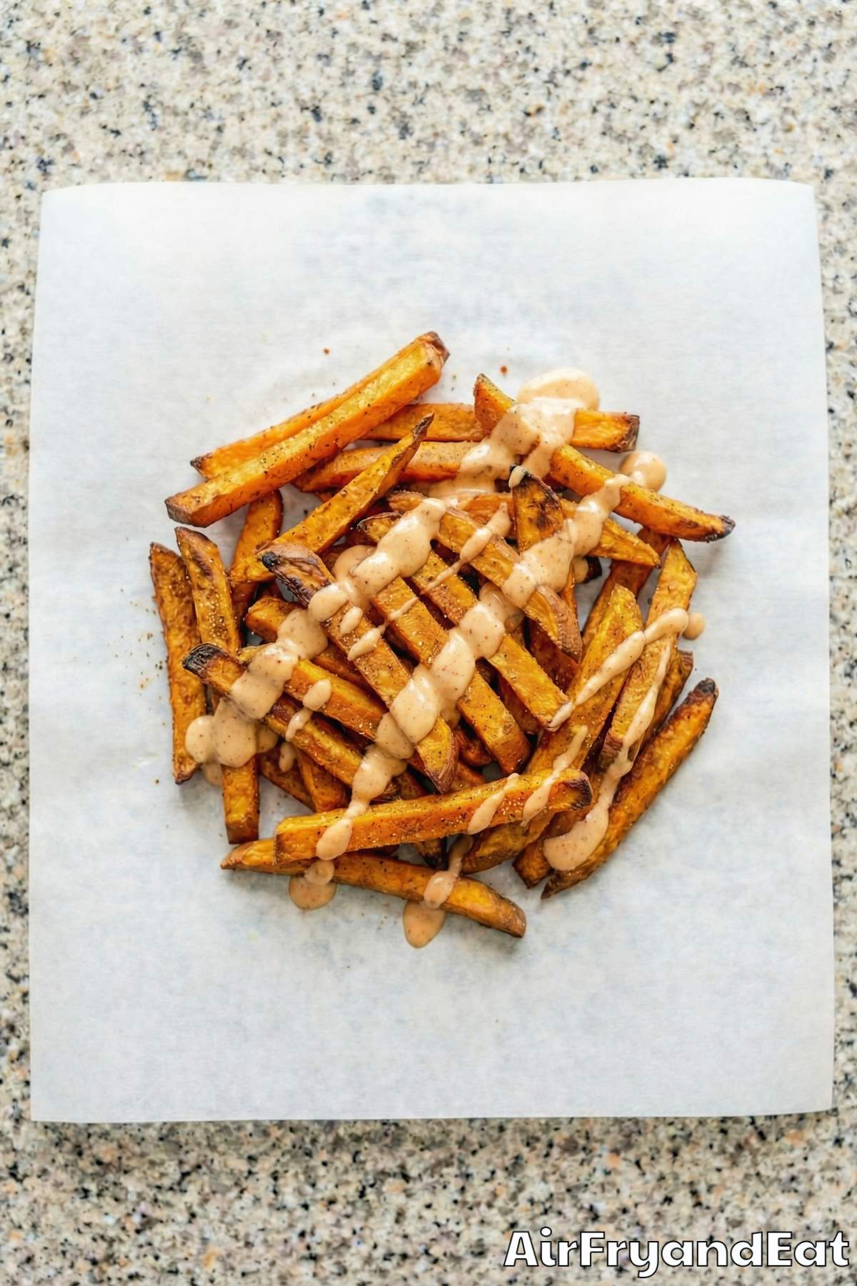 Irresistible air fryer sweet potato fries