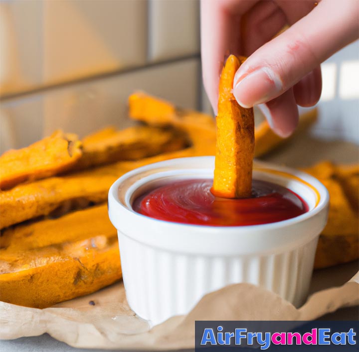air fryer sweet potato wedges 