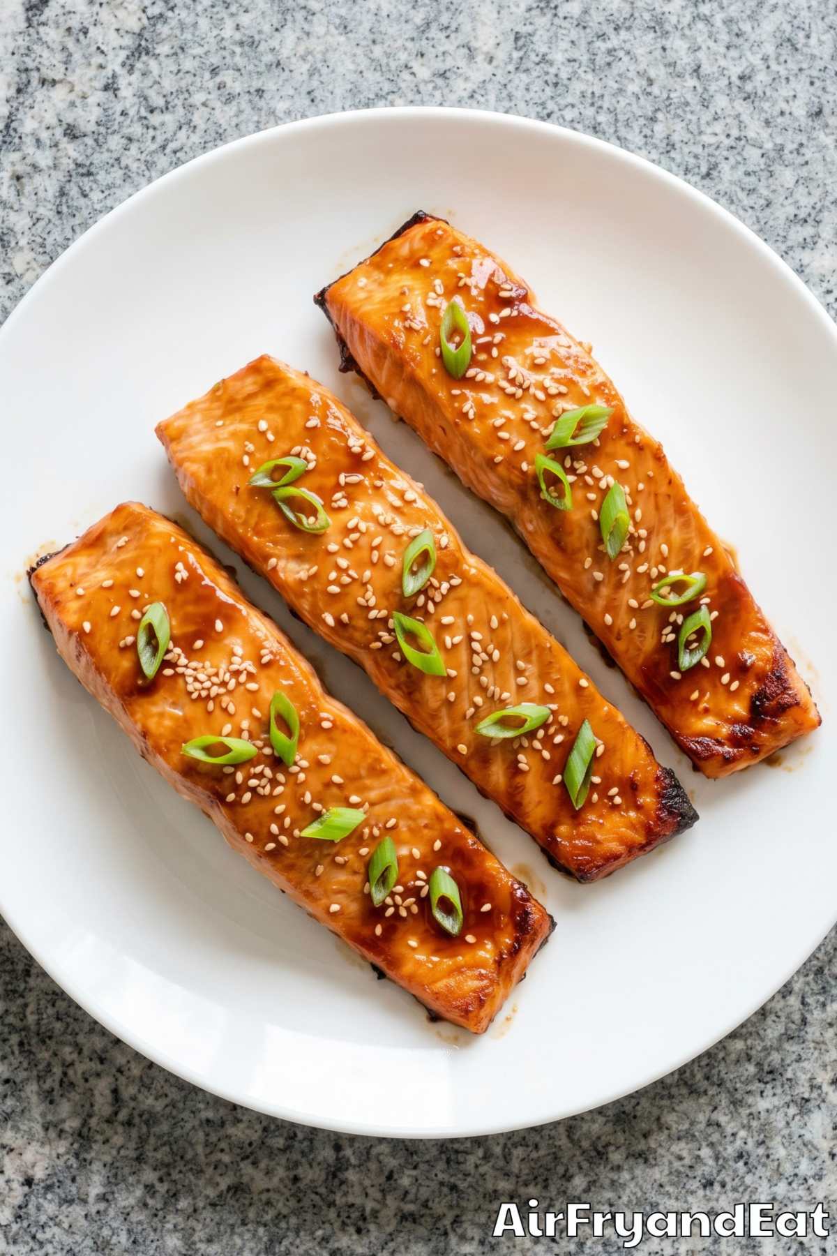 easy air fryer teriyaki salmon recipe