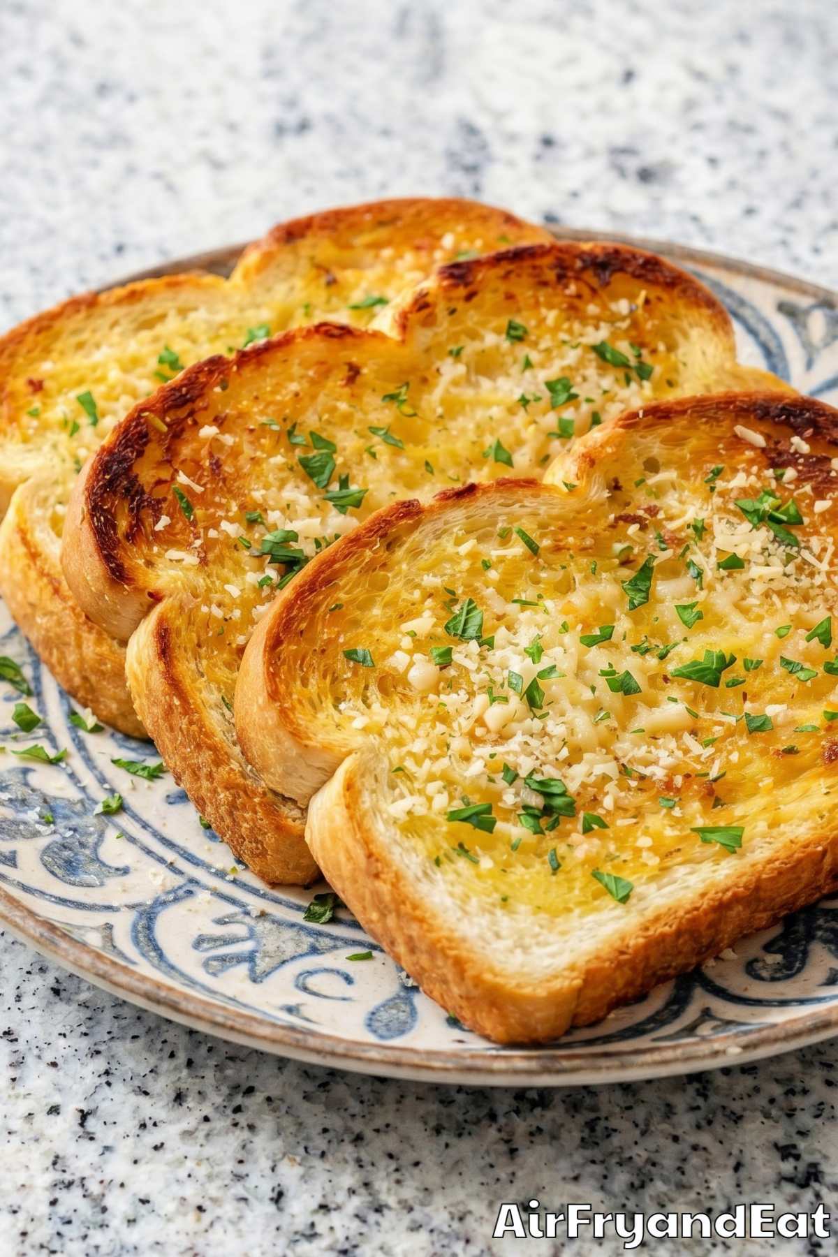 Easy air fryer Texas toast slices