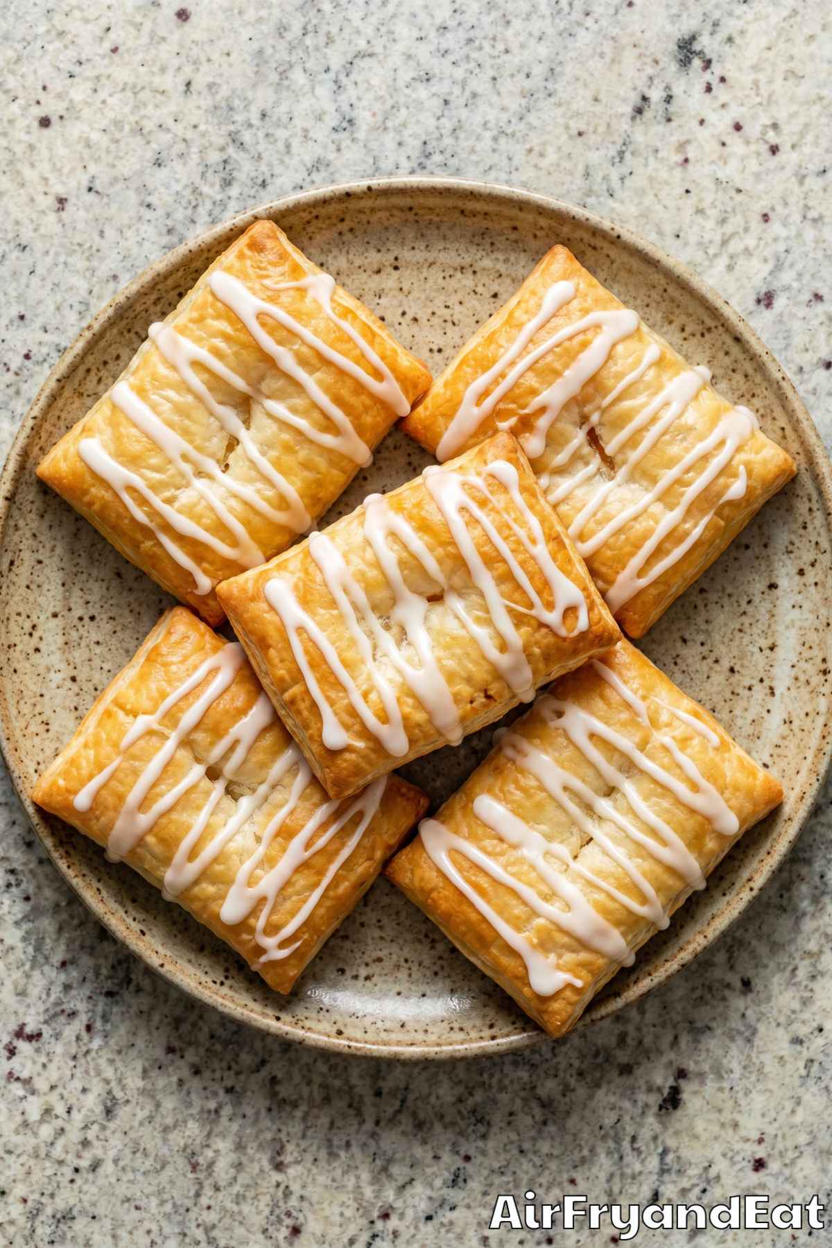 perfect air fryer toaster strudel serving