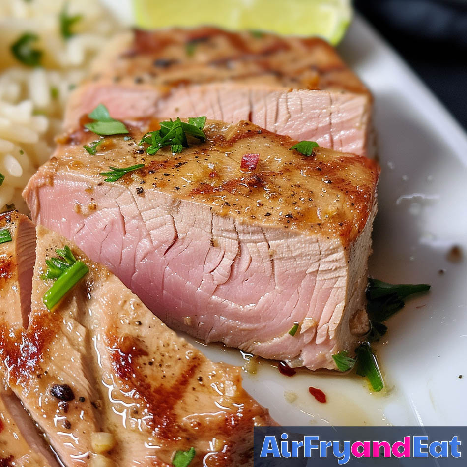 Air Fryer Tuna Steaks The Best Recipe Airfryandeat