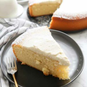 air fryer vanilla cake