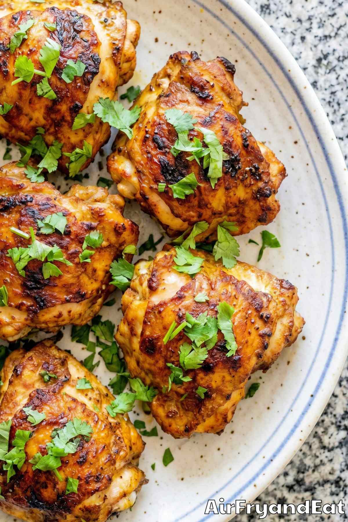 Easy air fryer yogurt chicken dinner