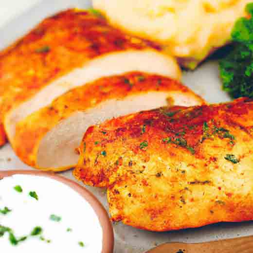 Air Fryer Yogurt Chicken Juicy & Tasty AirFryAndEat