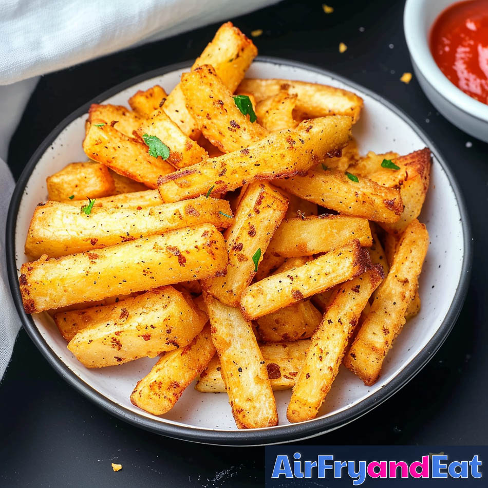 air fryer yuca chips 