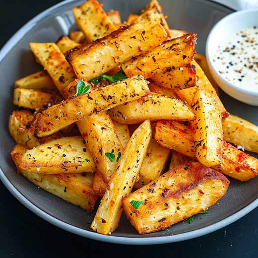 Air Fryer Yuca Fries Crispy & Easy Recipe AirFryAndEat