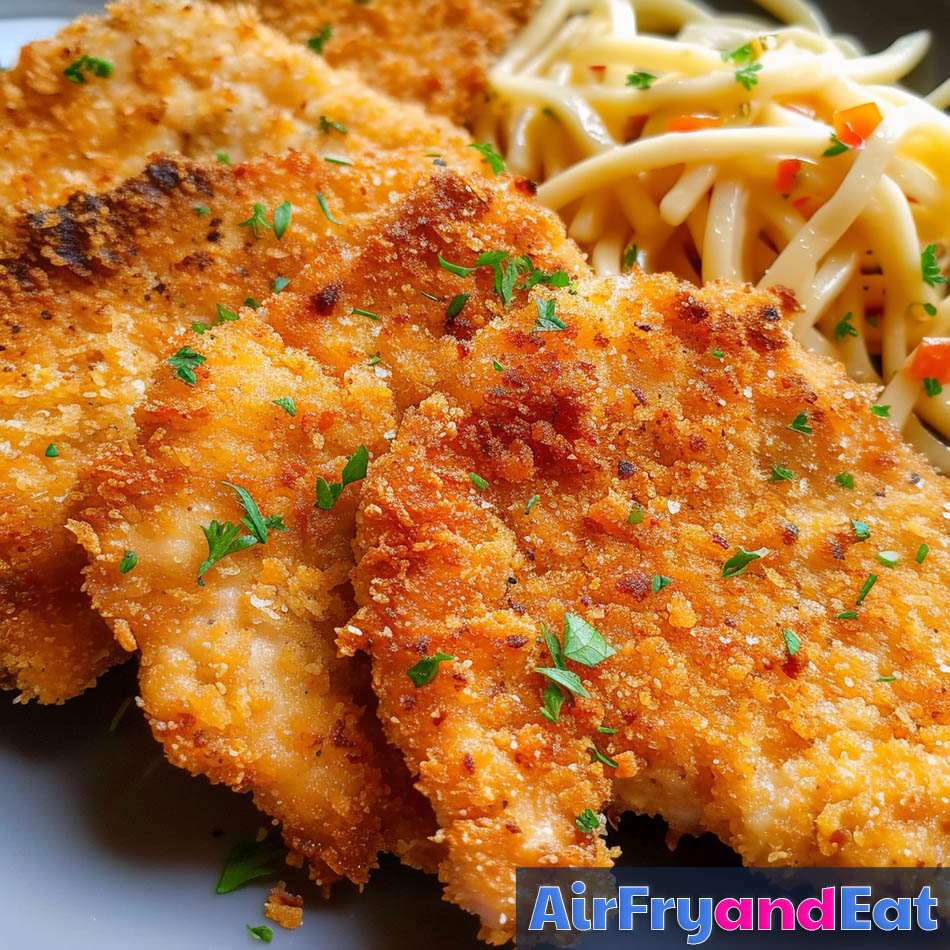 airfryer pork schnitzel 