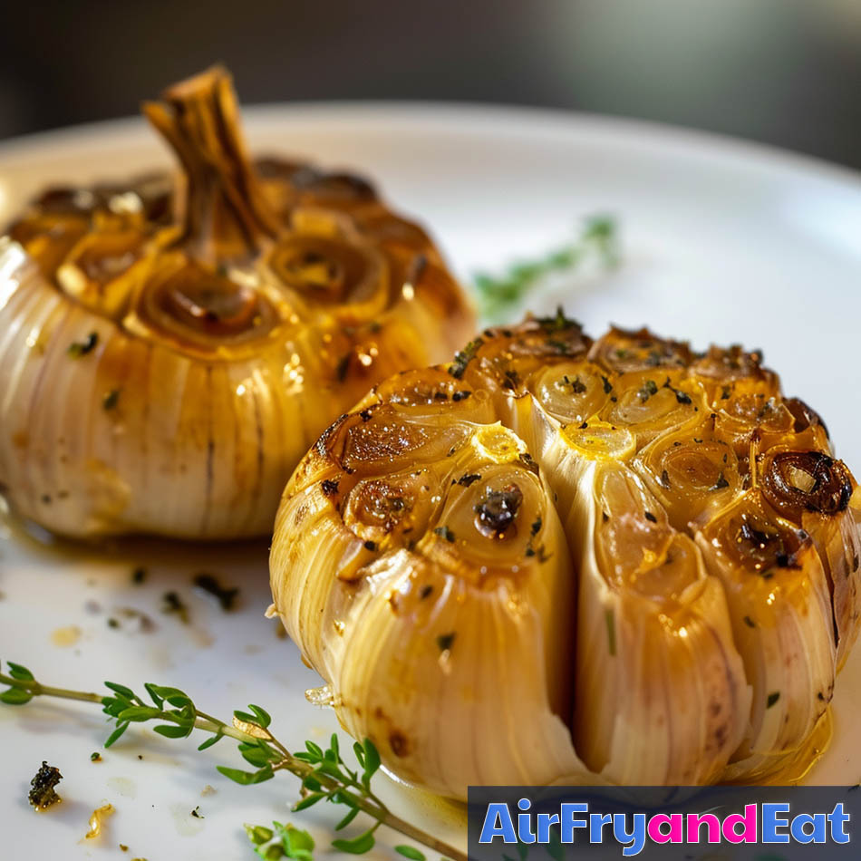 airfryer roasted garlic 