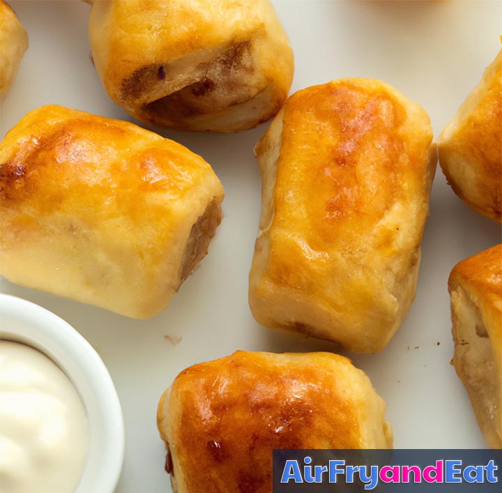 airfryer sausage rolls