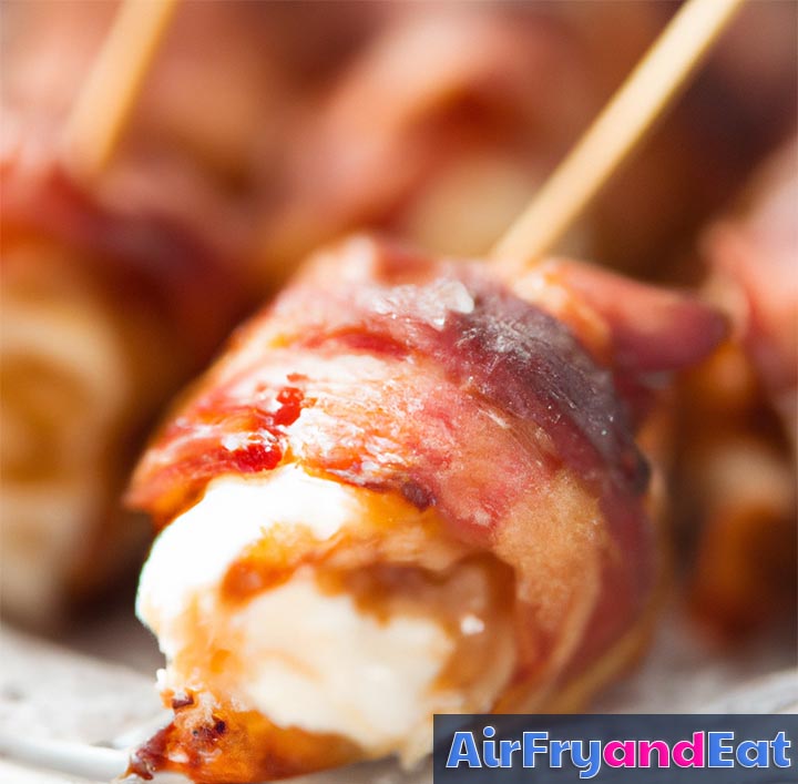 bacon wrapped dates in air fryer