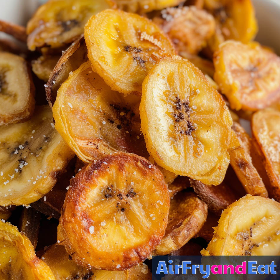 Air Fryer Banana Chips Crispy & Easy Recipe AirFryAndEat
