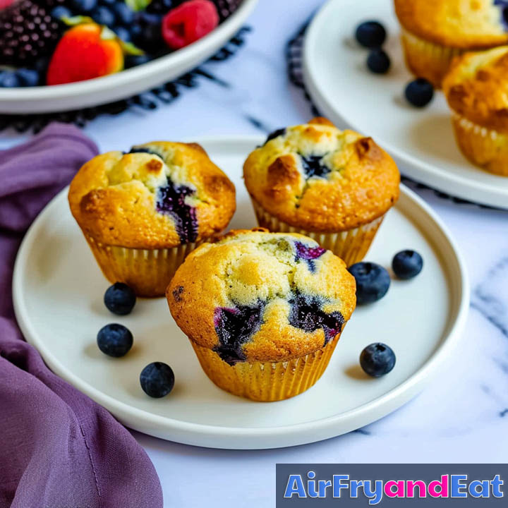 blueberry muffins in air fryer
