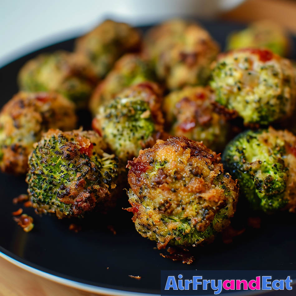 Air Fryer Broccoli Bites So Tasty & Easy AirFryAndEat
