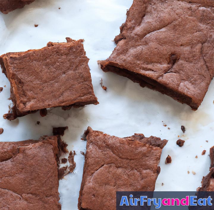 Air Fryer Brownies 4 Easy Steps (Best Texture) AirFryAndEat