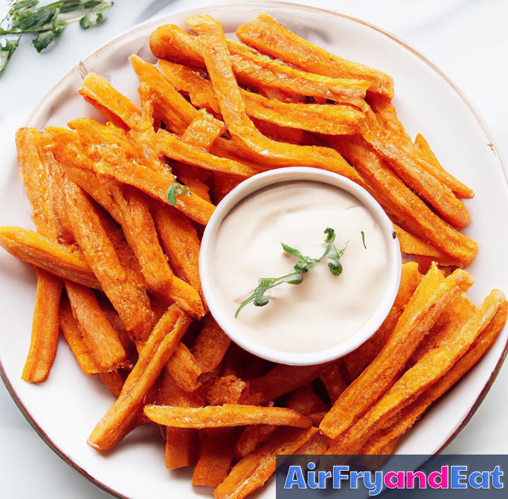 butternut squash air fryer fries 