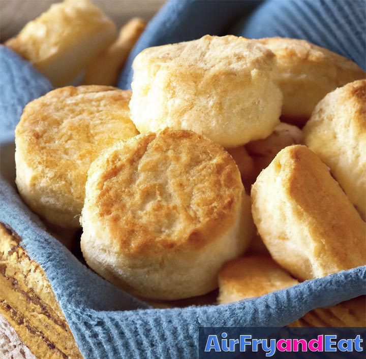 Air Fryer Canned Biscuits Easy Recipe AirFryAndEat