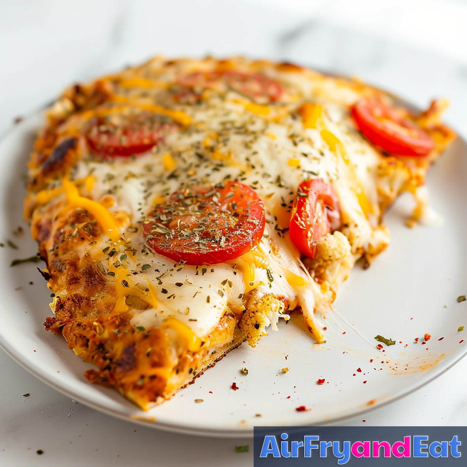 cauliflower pizza air fryer 