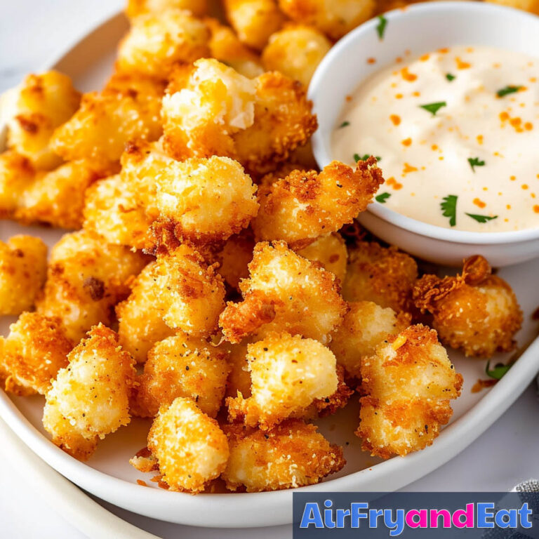 Air Fryer Cheese Curds The BEST Recipe AirFryAndEat