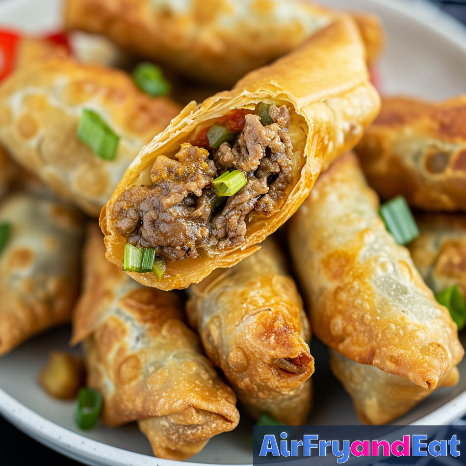 cheesesteak egg roll