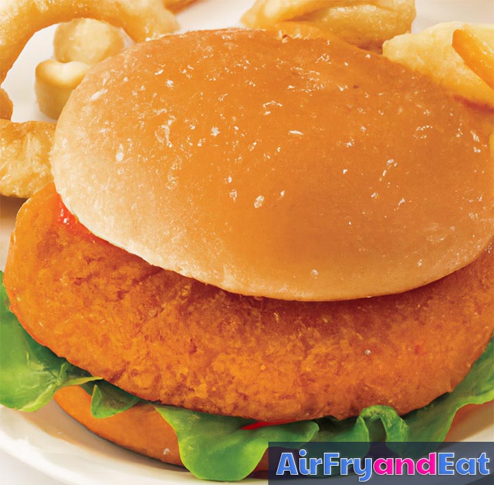 chicken burgers in air fryer