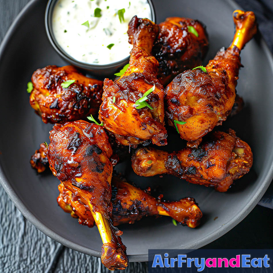 chicken lollipop recipe air fryer  