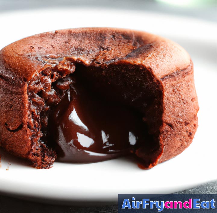 chocolate lava cake in air fryer 