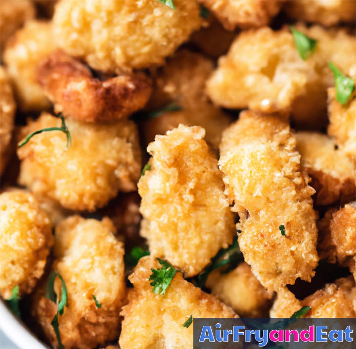 cooked chicken popcorn air fryer