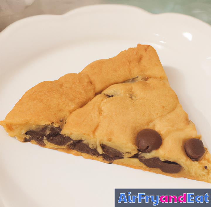 Air Fryer Cookie Cake Easy & Tasty Recipe AirFryAndEat