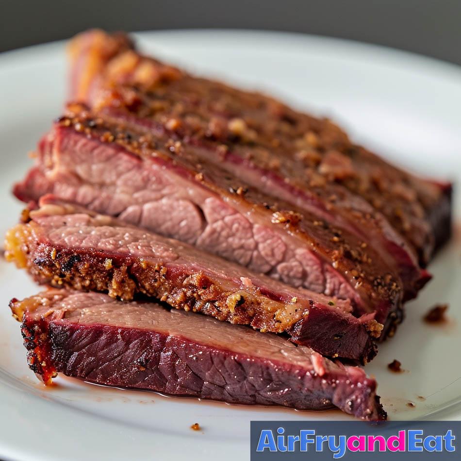 Air Fryer Corned Beef Brisket Easy, Tender & Juicy AirFryAndEat