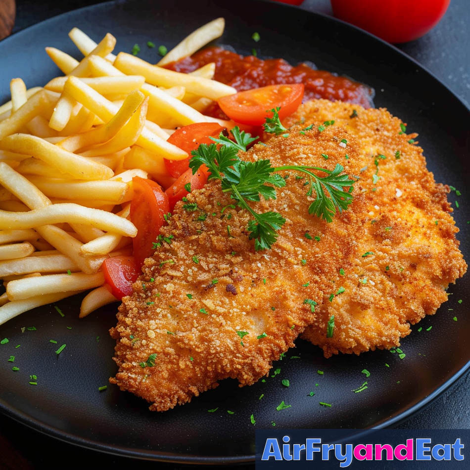 cooking pork schnitzel in air fryer