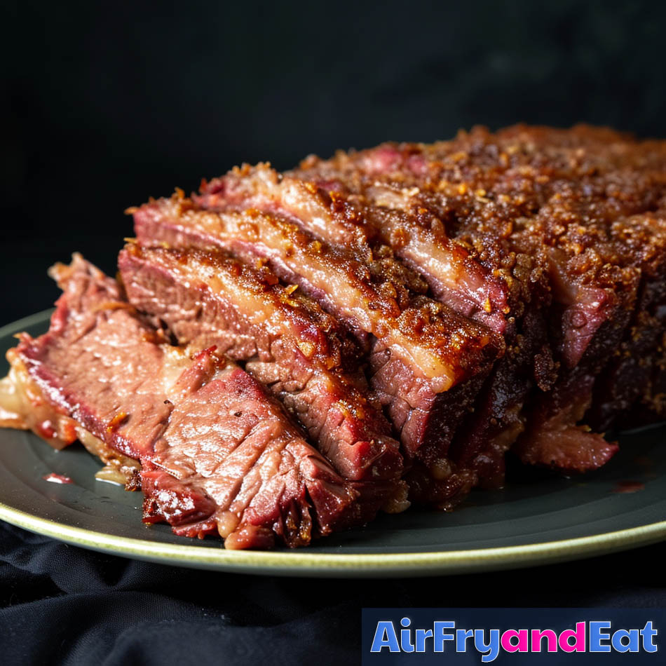 Air Fryer Corned Beef Brisket Easy, Tender & Juicy AirFryAndEat