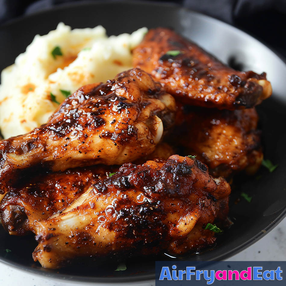 crispy air fryer turkey wings 