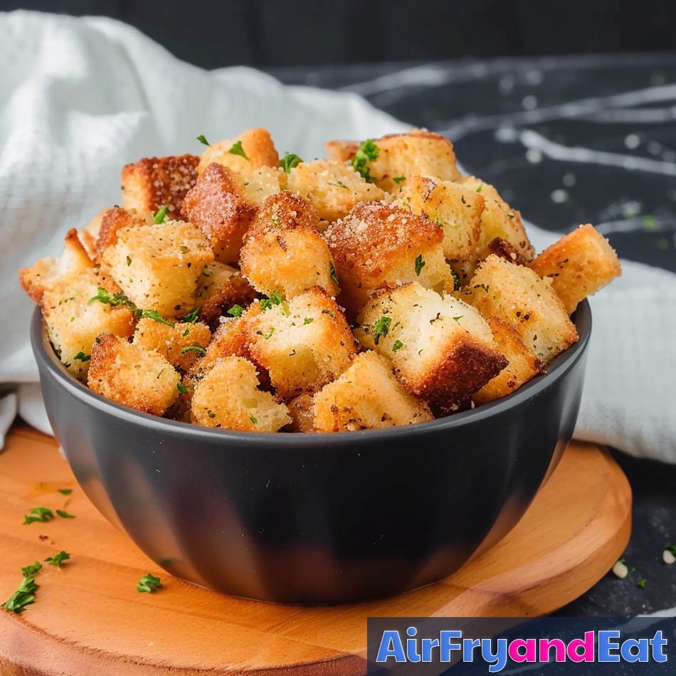 croutons in airfryer  