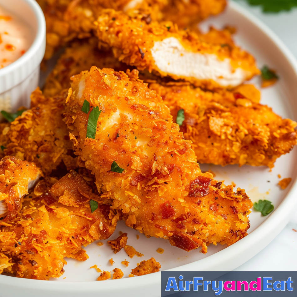 Air Fryer Dorito Chicken: Easy & Delicious Recipe | AirFryAndEat