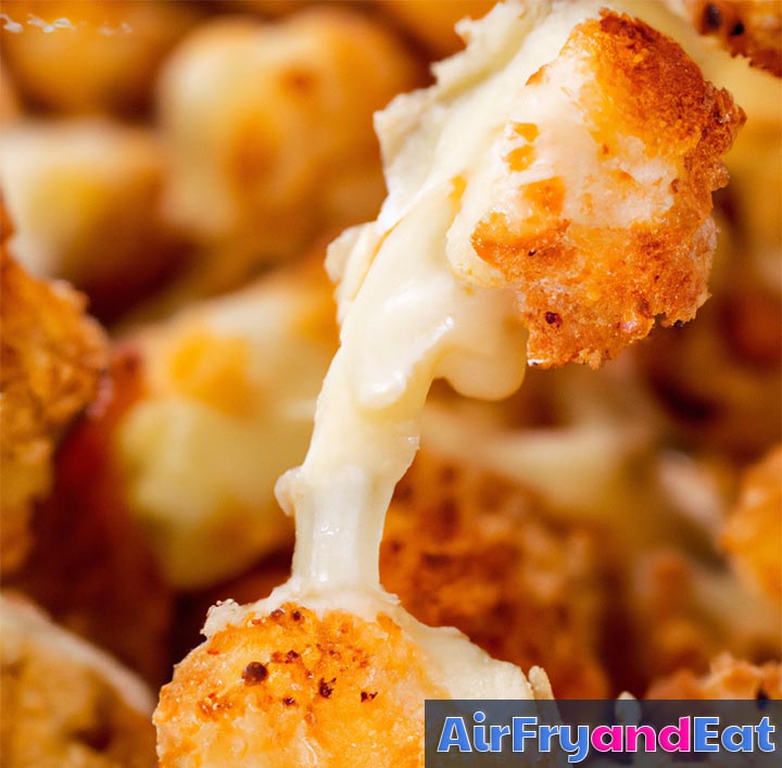 Air Fryer Cheese Curds Best Recipe AirFryAndEat