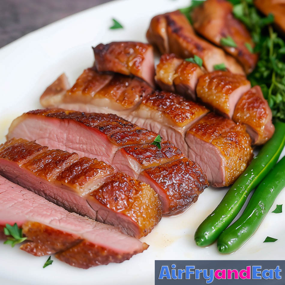 Air Fryer Duck Breast: The Best Version (Easy) | AirFryAndEat