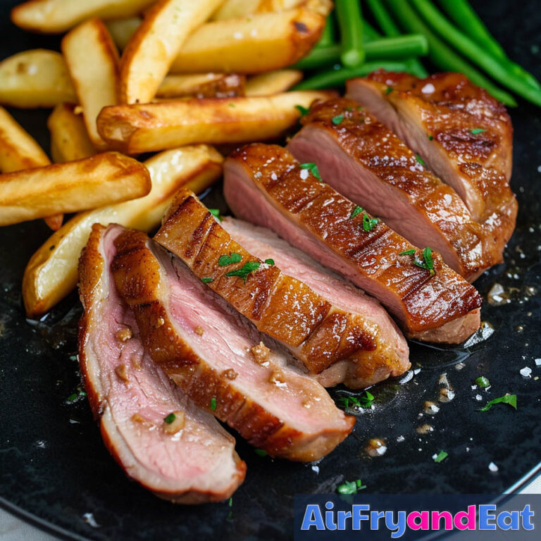 Air Fryer Duck Breast: The Best Version (Easy) | AirFryAndEat